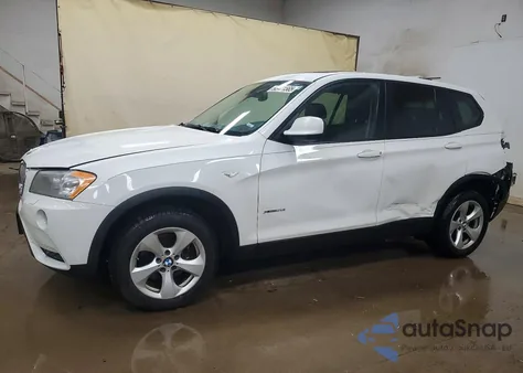 2011 BMW X3 xDrive28I z USA, uszkodzony, nr VIN 5UXWX5C50BL710316